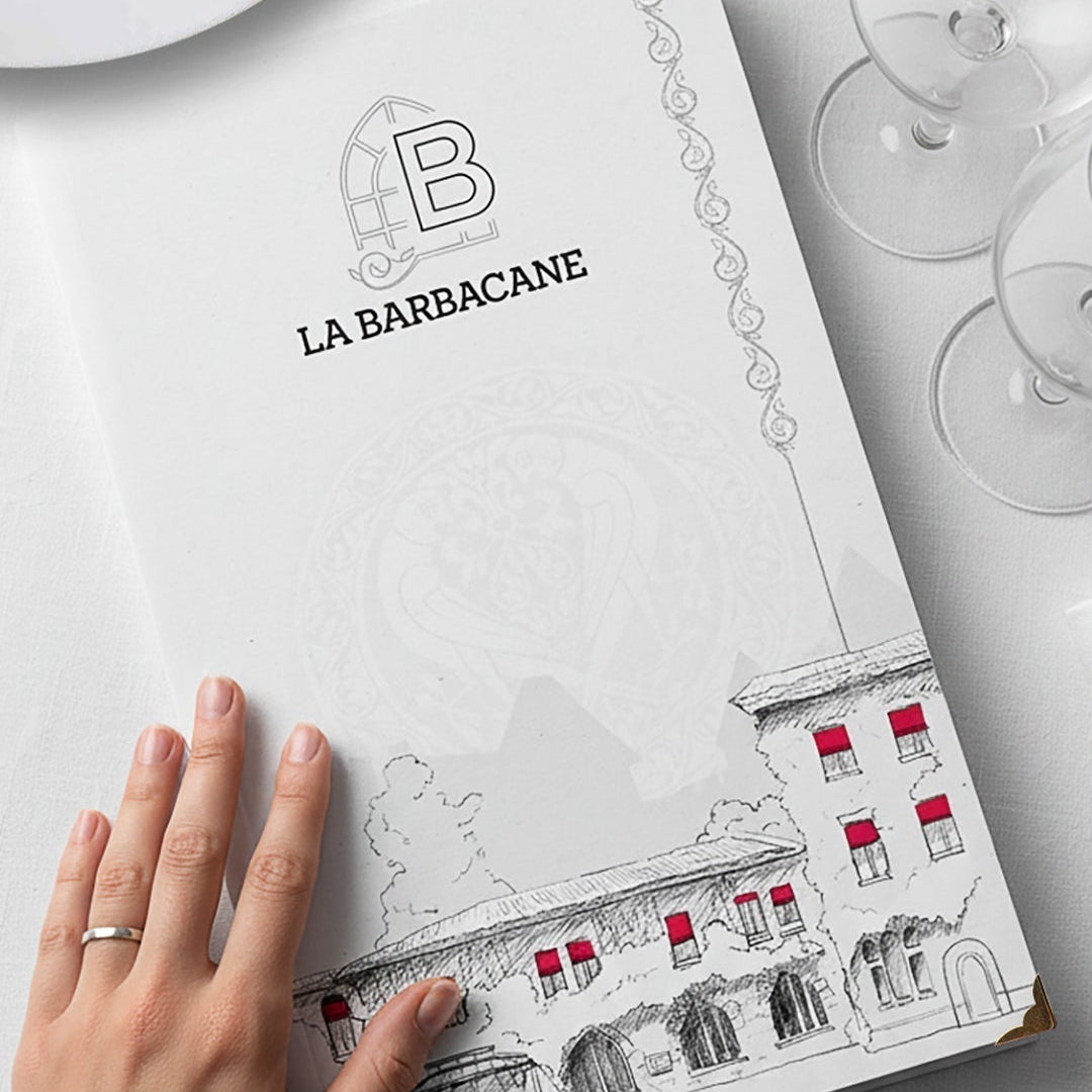 Restaurant La Barbacane - Logo, carte du restaurant et menus