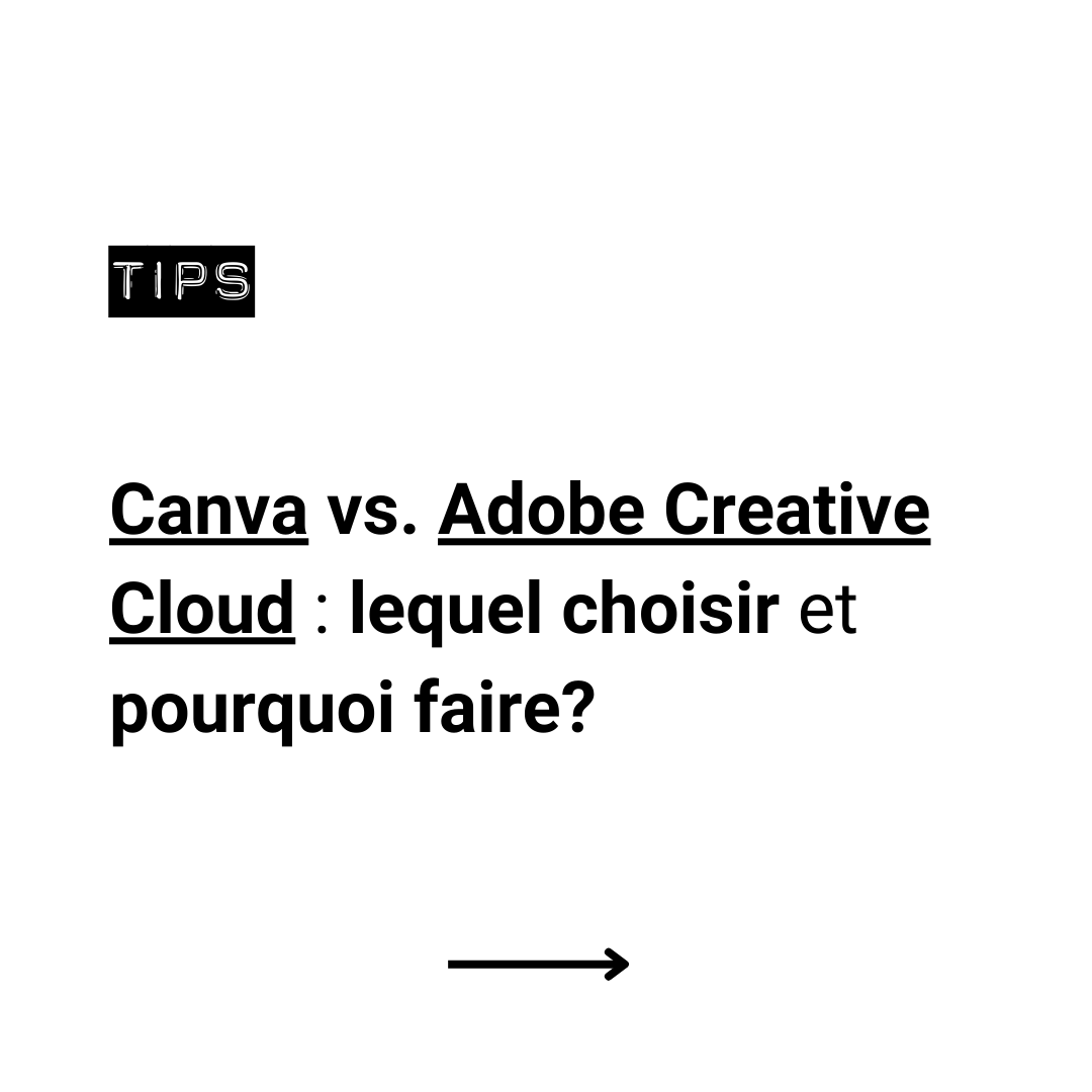 Canva vs. Adobe Creative Cloud : lequel choisir et pourquoi faire?