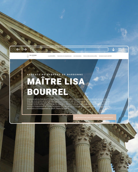 LISA BOURREL - site vitrine